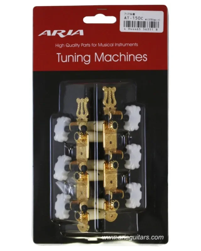 Aria Classical Machine Head Set AT-150C (35mm) Gold