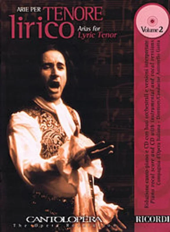 Arias For Tenor Voice And Piano Novecento Opera Book