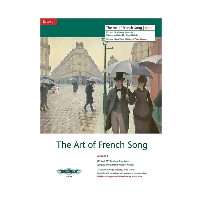 Art of French Song, Vol. 1 (Medium/Low Voice)