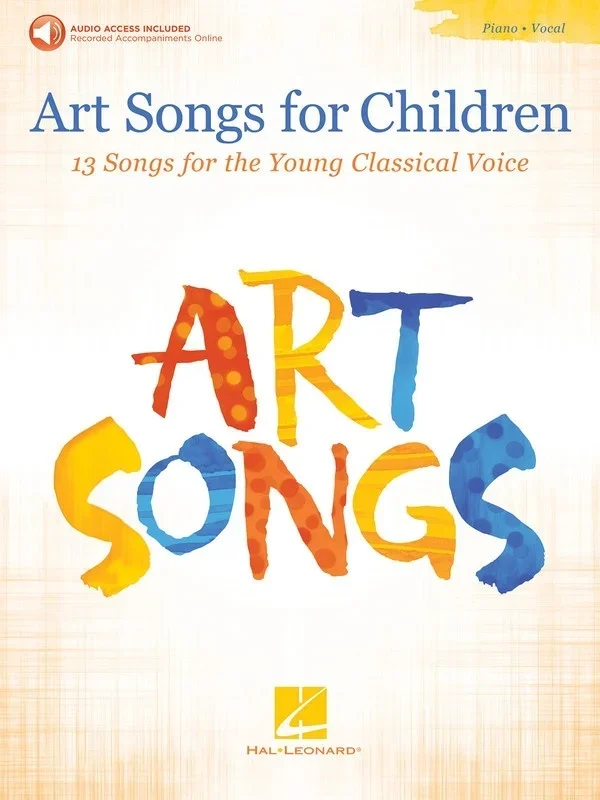 Art Songs For Children Book/Online Audio (Softcover Book/Online Audio)