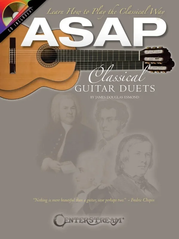 ASAP Classical Guitar Duets Book/CD (Softcover Book/CD)