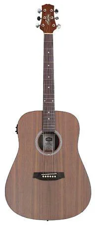 Ashton D26EQ Bw Dreadnought Black Walnut Eq