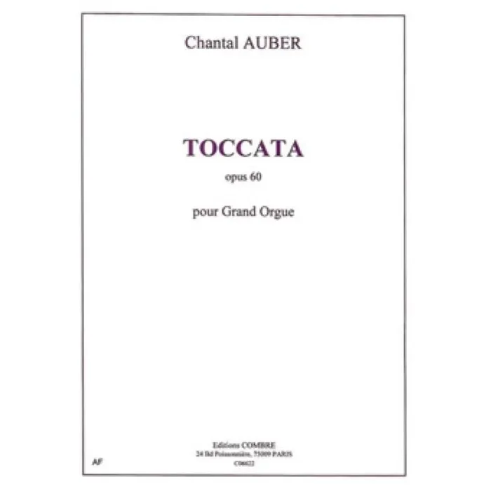 Auber, Chantal – Toccata Op.60