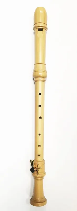 Aura Conservatorium Tenor Recorder with Double Key in Boxwood