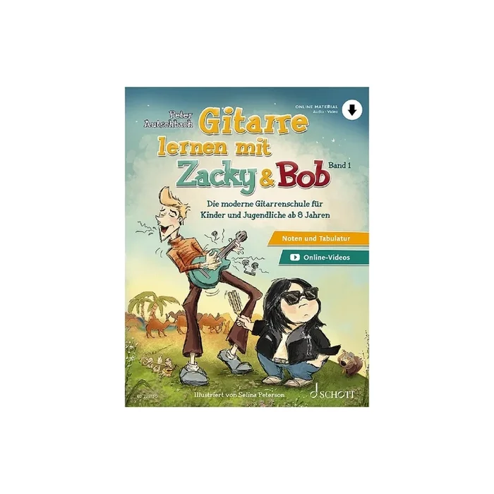 Autschbach, Peter – Gitarre lernen mit Zacky & Bob