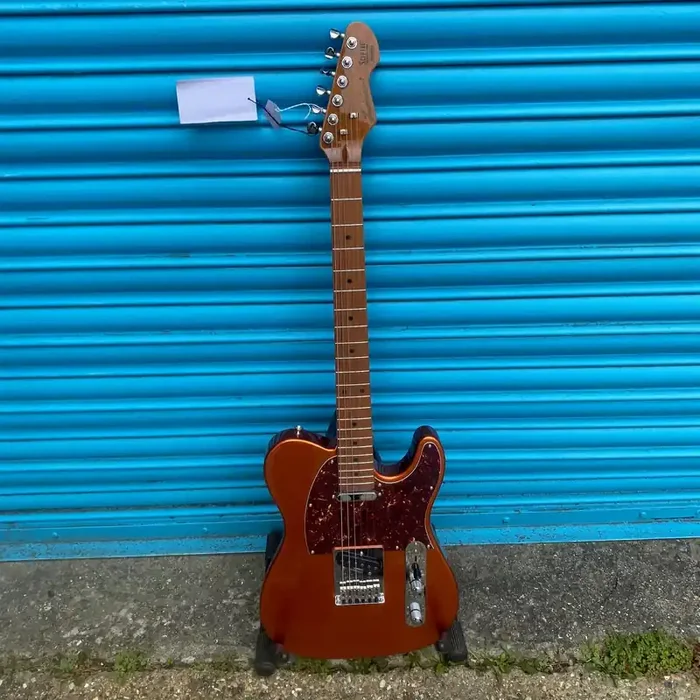 (B-STOCK) Sceptre Gen II Arlington Metallic Sienna Copper Telecaster-Style Electric Guitar