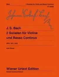 Bach – 2 Sonatas – UT50002