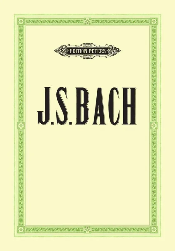 Bach – 6 Sonatas Vol 1 Bwv 1014-1016 Violin/Piano (Softcover Book)