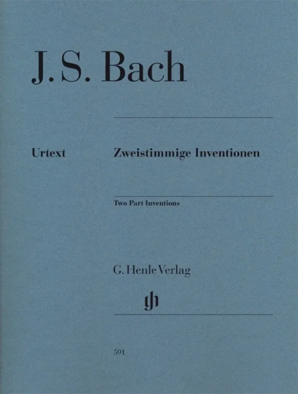 Bach – Two Part Inventions Urtext Book