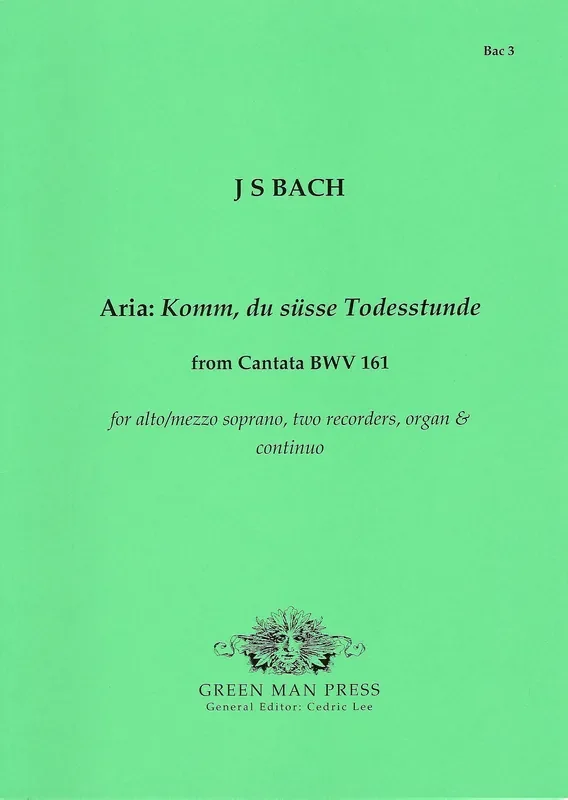 Bach Aria – Komm, du süsse Todesstunde