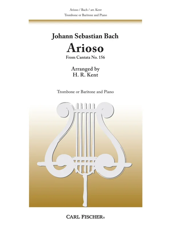 Bach: Arioso from Cantata No. 156 (arr. for trombone or baritone & piano)
