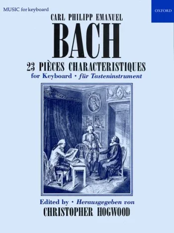 Bach C.P.E. : 23 Pièces Characteristiques For Piano (OUP)