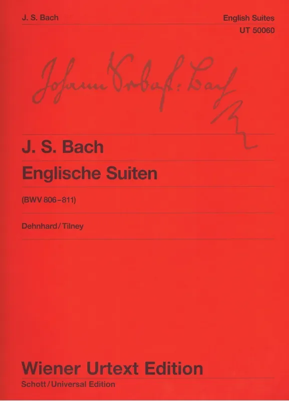 Bach English Suites BWV 806-811