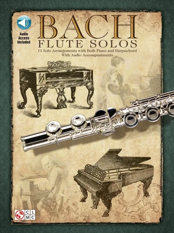 Bach Flute Solos Book/Online Audio (Softcover Book/Online Audio)