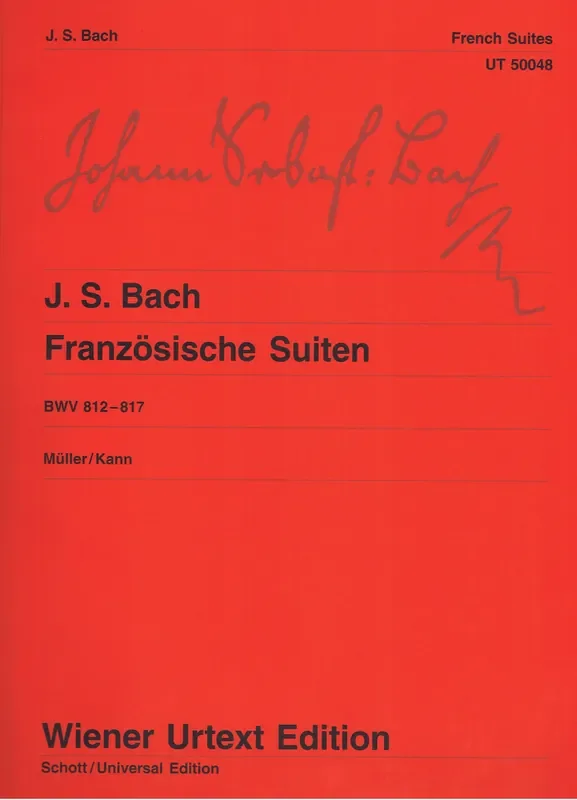 Bach French Suites BWV 812-817
