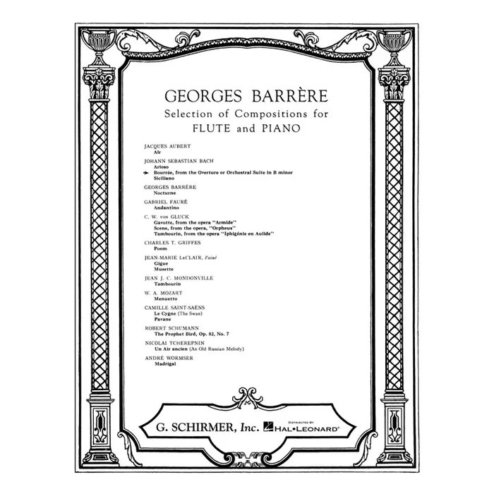 Bach, J.S – Bourree From Orchestral Suite In B Minor