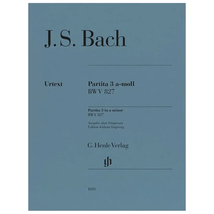 Bach, J.S – Partita 3 in a minor BWV 827