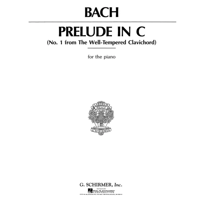 Bach, J.S – Prelude in C Major