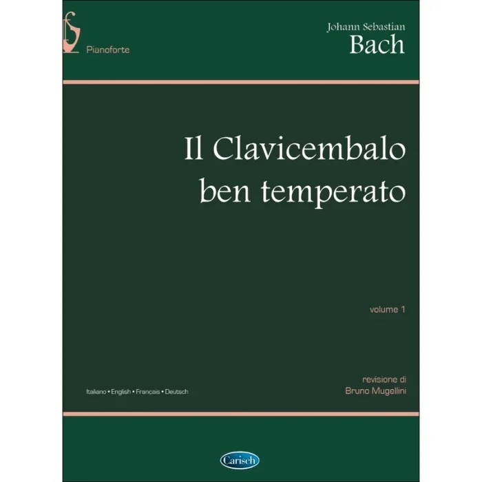 Bach, J.S – The Well-Tempered Clavier – Volume 1
