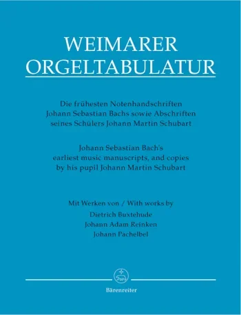 Bach J. S. : Earliest Music Manuscripts And Copies By His Pupil Johann Martin Schubart (Barenreiter)