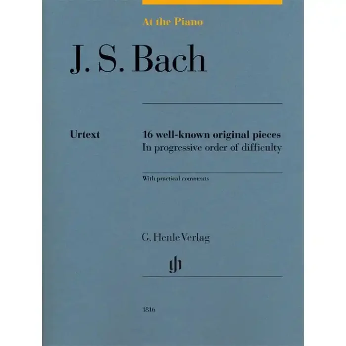 Bach, Johann Sebastian At The Piano