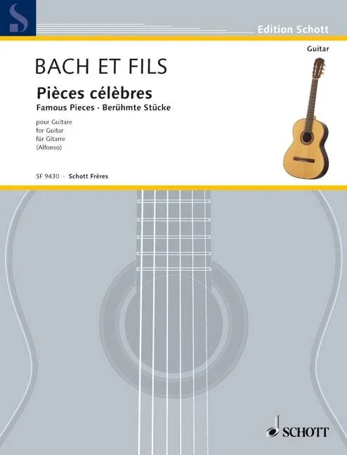Bach, Johann Sebastian / Bach, Wilhelm Friedemann / Bach, Carl Philipp Emanuel : Bach, Johann Sebastian / Bach, Wilhelm Friedemann / Bach, Carl Philipp Emanuel : Bach et Fils, Pièc