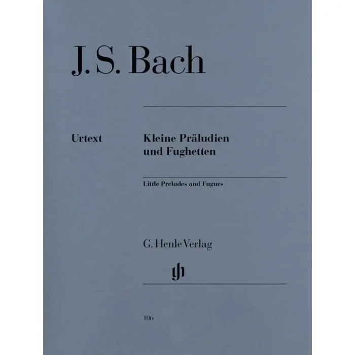 Bach, Johann Sebastian Little Preludes and Fughettas