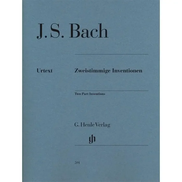Bach, Johann Sebastian Two Part Inventions
