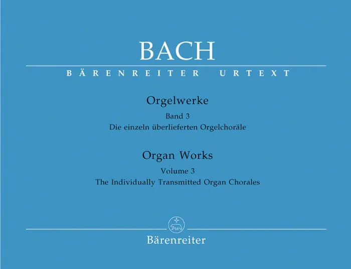 Bach The Individually Transmitted Organ Chorales