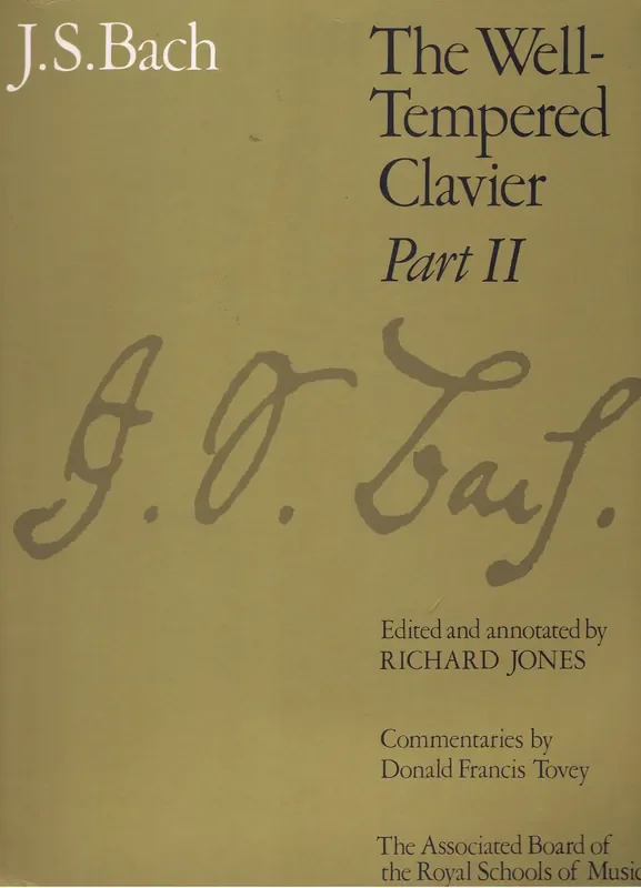 Bach The Well-Tempered Clavier, Part II