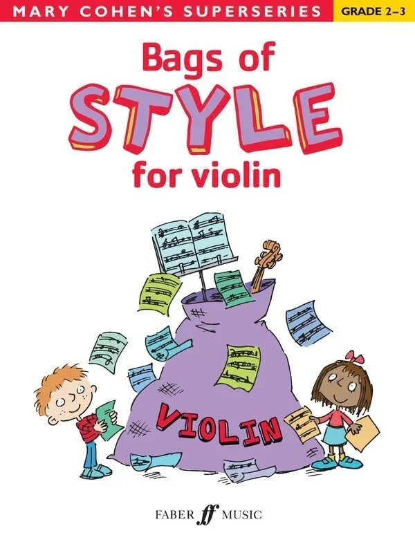 Bags Of Style For Violin (Softcover Book)