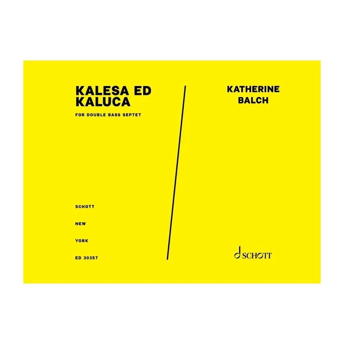 Balch, Katherine – Kalesa Ed Kaluca