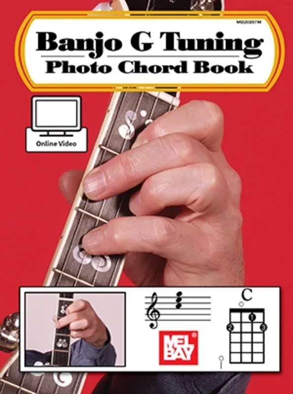 Banjo G Tuning Photo Chord Book (Softcover Book/Online Video) Book