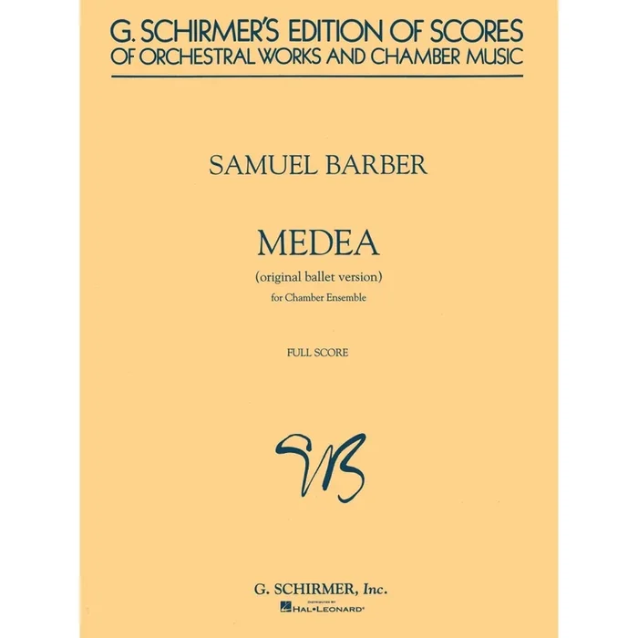 Barber, Samuel – Medea – Chamber Orchestra