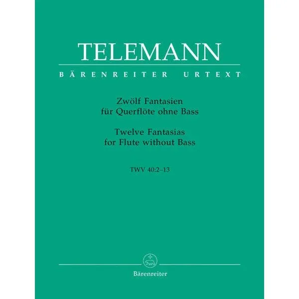 Bärenreiter Telemann Fantasien Querflöte