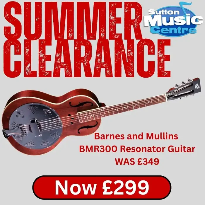 Barnes and Mullins BMR300 Resonator Guitar