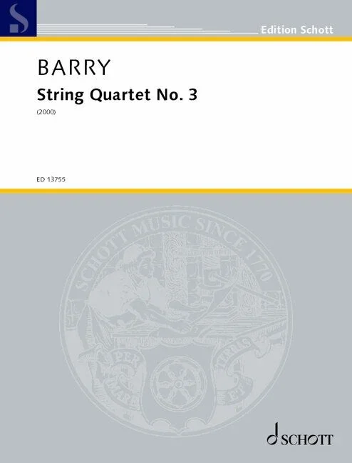 Barry: String Quartet No. 3
