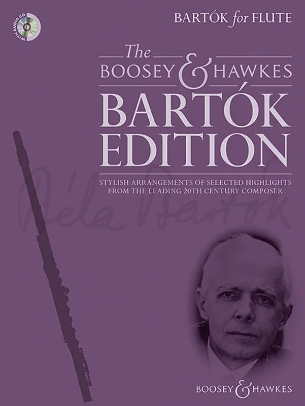 Bartok For Flute Softcover Book/CD