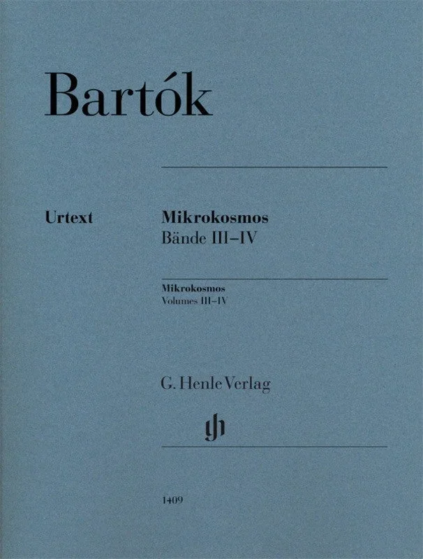 Bartók: Mikrokosmos Volumes III-IV Piano Solo
