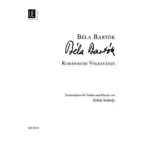 Bartok Remanische Violkstanze (for Violin)