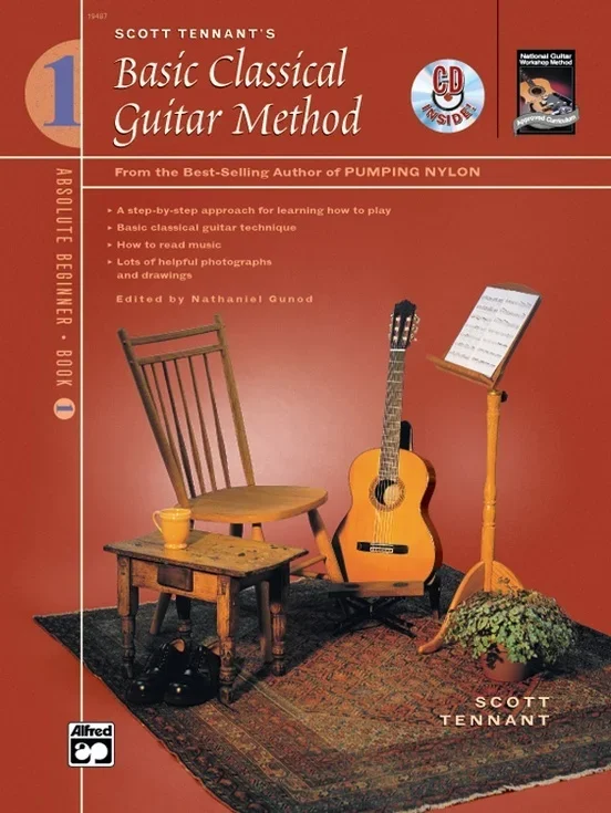 Basic Classical Guitar Method Book 1 Book/DVD