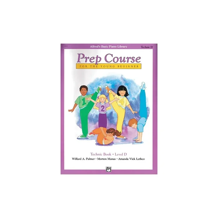 Basic Piano Library Prep Course Technic Book D