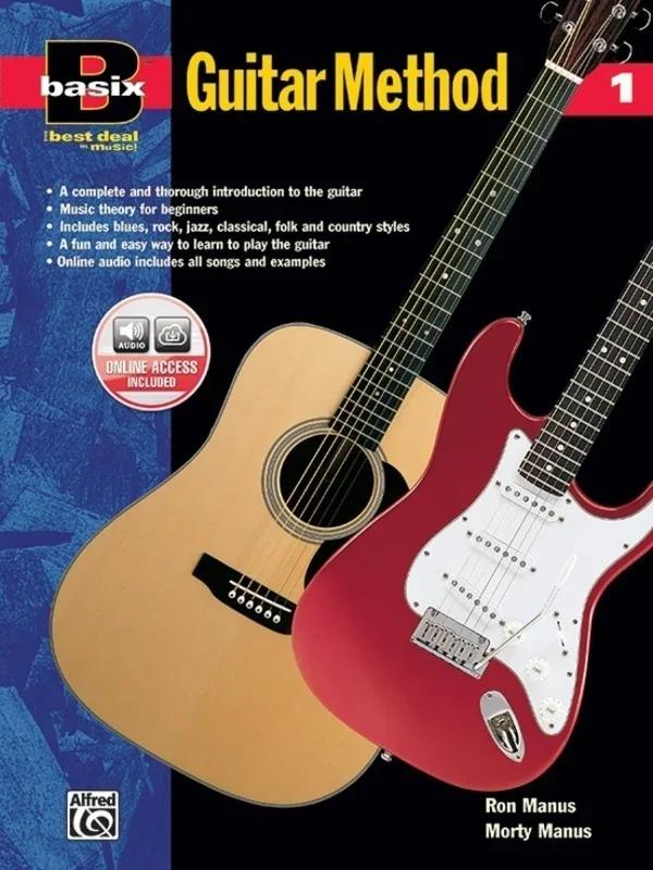 Basix Guitar Method Book 1 Book/ECD Guitar (Softcover Book/CD)