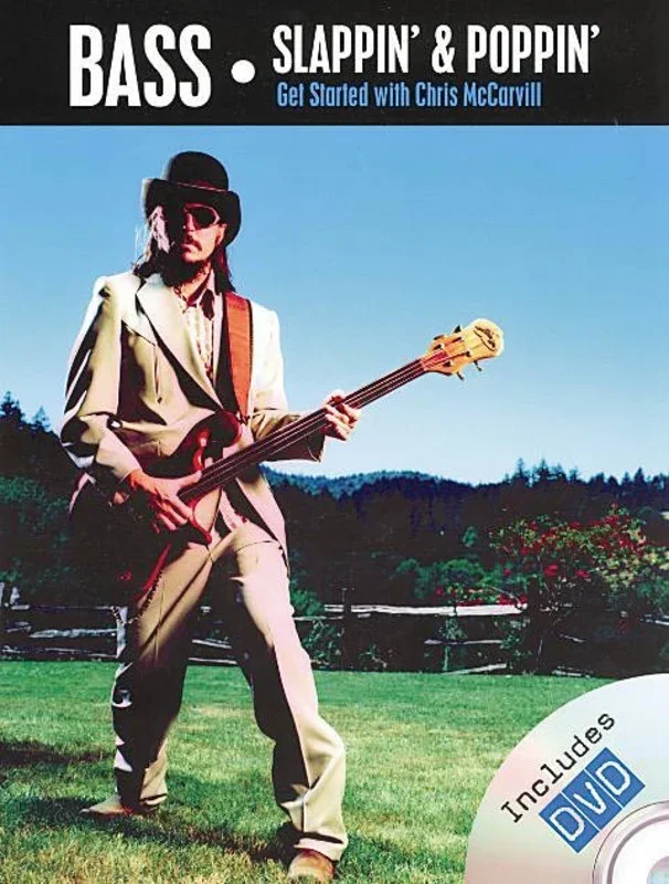 Bass Slappin and Poppin Get Started Book/DVD (Softcover Book/DVD)