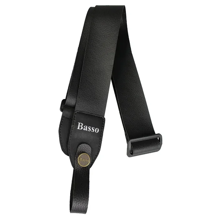 Basso Synthetic Black Ukulele Strap UK-11