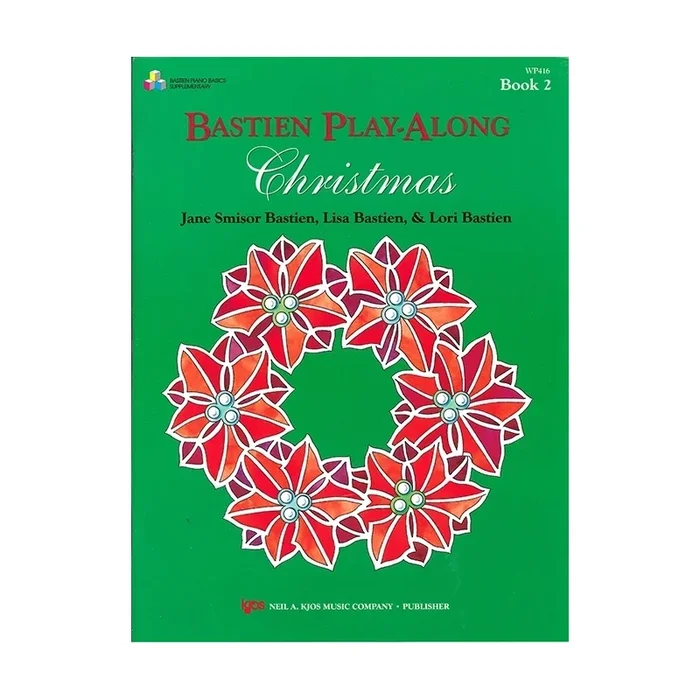 Bastien Play Along Christmas Book 2 w/CD