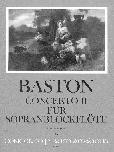 Baston Concerto II in C Major for Descant Recorder – Piano Reduction