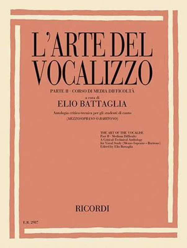 Battaglia – Larte Del Vocalizzo Part 2 (Softcover Book)