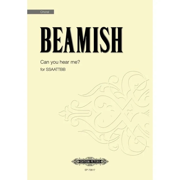Beamish, Sally – Can you hear me?
