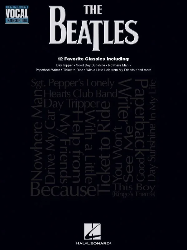 Beatles Note For Note Vocal Transcriptions (Softcover Book)